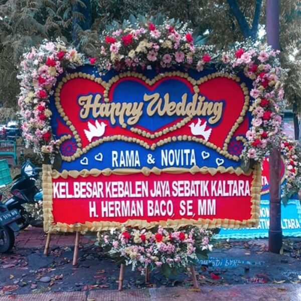 Karangan Bunga Wedding